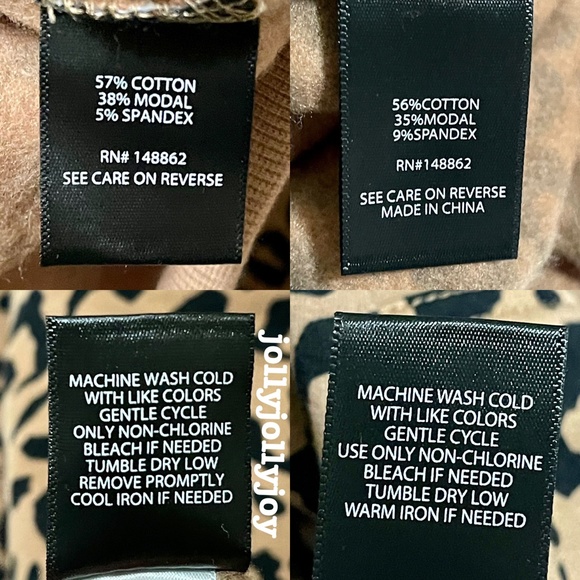 SET: Torrid Super Soft Fleece Leopard Raglan Sweatshirt/Jogger 1X - Picture 15 of 16